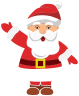 Santa Waving