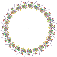 Polyprismatic Rose Frame