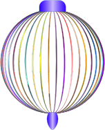 Christmas Ornament Silhouette Chromatic