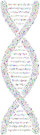 DNA Helix Circles Prismatic