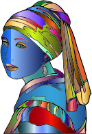 Girl With Pearl Earring By GimpWorkshop Surreal