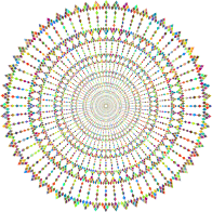 Geometric Style Mandala Polyprismatic No BG