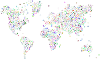 World Religions Planet Prismatic