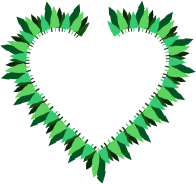 Pine Trees Heart