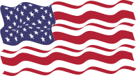 American Flag In The Wind