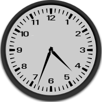 26-1/2 Minutes Before 5 O'clock (4:33)