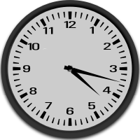 17-1/2 Minutes After 4 O'clock (4:17)