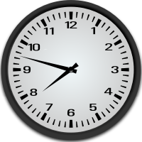 12-1/2 Minutes Before 8 O'clock (7:47)