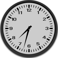 27-1/2 Minutes Before 8 O'clock (7:32)