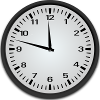 12-1/2 Minutes Before 12 O'clock (11:47)