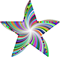 Psychedelic Star Design