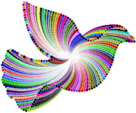 Psychedelic Peace Dove