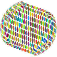 Stylized Circles Sphere Polyprismatic