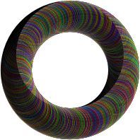 Polyprismatic Circular Frame With BG