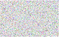 Dense Circles Background Prismatic No BG
