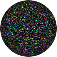 Dense Circles Prismatic Orb
