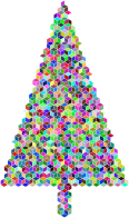 Christmas Tree Cubes Prismatic