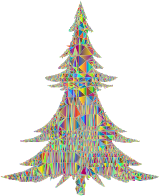 Abstract Christmas Tree Mesh Polyprismatic