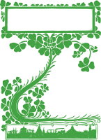 Green Clover Frame