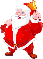 Santa With A Bell