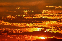 Low Poly Golden Sunset 3