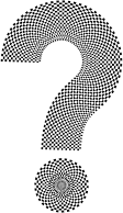 Checkerboard Question Mark