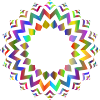 Art Deco Type Frame Polyprismatic