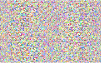 Abstract Distorted Checkerboard Pattern Polyprismatic No BG