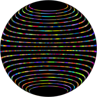 Stylized Sphere Lines Type II