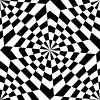 Projected Checkerboard