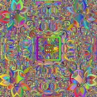 Christmas Coloring Design By Claudette Gallant Polyprismatic