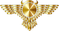 Winged Globe Gold