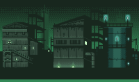 pixel scene