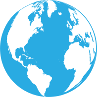 Negative Space Globe