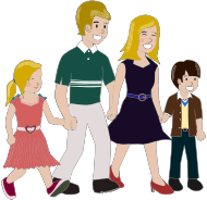 Ridiculously Happy Family