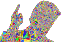 Fed Up Trump Low Poly Polyprismatic