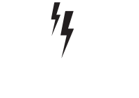 two lightning bolts