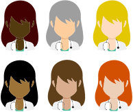 Female Doctor Avatars By Orchid Dior