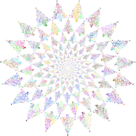 Starry Christmas Tree Vortex No BG