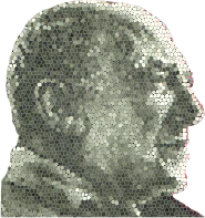Pablo Picasso Russian Stamp Tiles