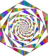 Hypnotic Hexagonal Maelstrom Polyprismatic No BG