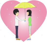 Umbrella Couple