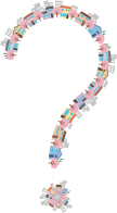 Cherry Blossom Street Question Mark
