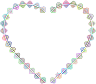 Geometric Braces Heart