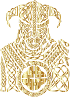 Celtic Knot Viking By 13smok Gold No BG