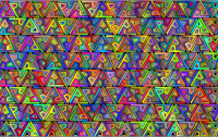 Dordy Triangolo Pattern Polyprismatic