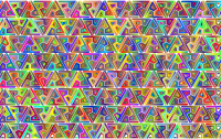 Dordy Triangolo Pattern Polyprismatic No BG