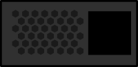 2.5" HDD 2 Slot Filler