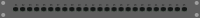 1HE 25 port RJ45/8P8C ethernet patch