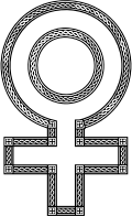 Decorative Chain Female Symbol